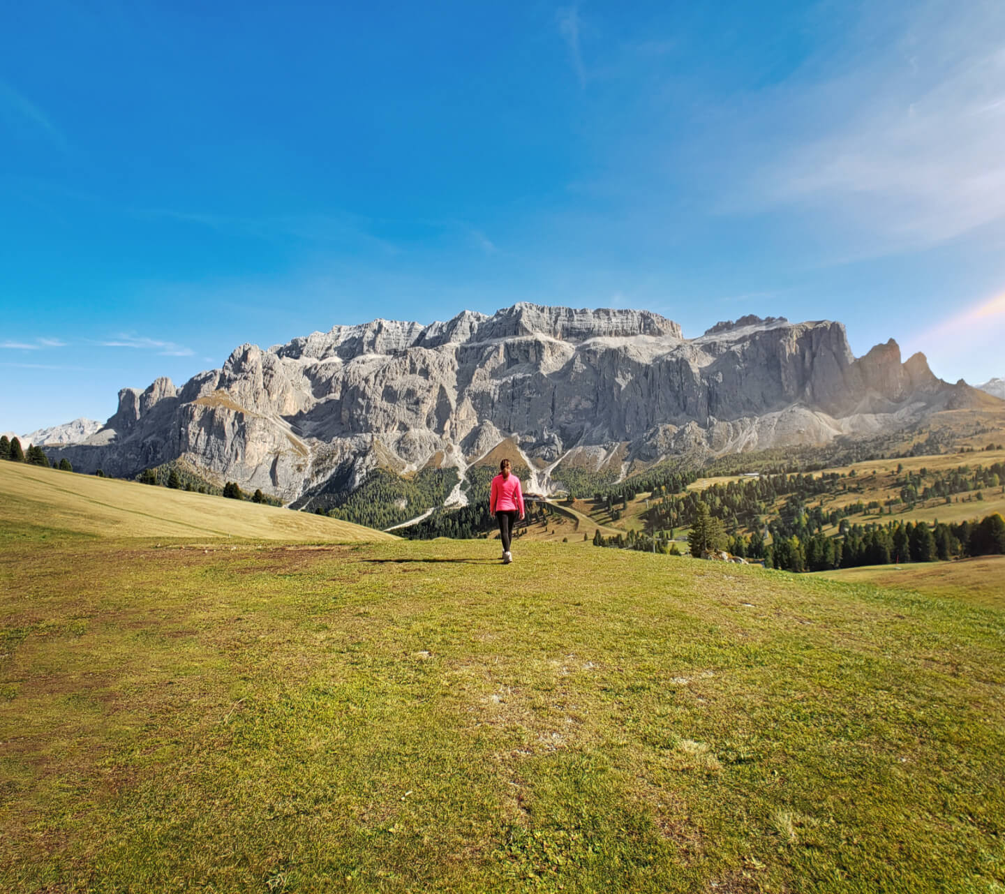 Hiking Sassolungo: How to Trek Around the Langkofel Massif 28 Sella Group as seen from the Sassolungo Group