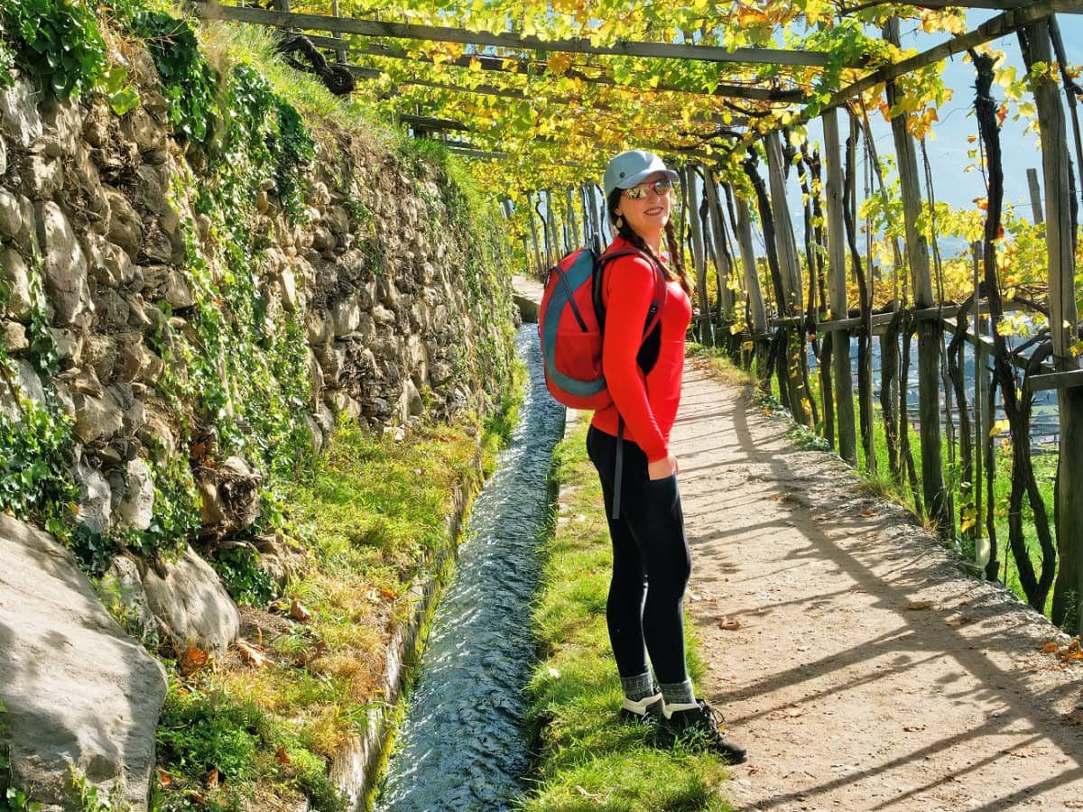 algund waalweg merano region