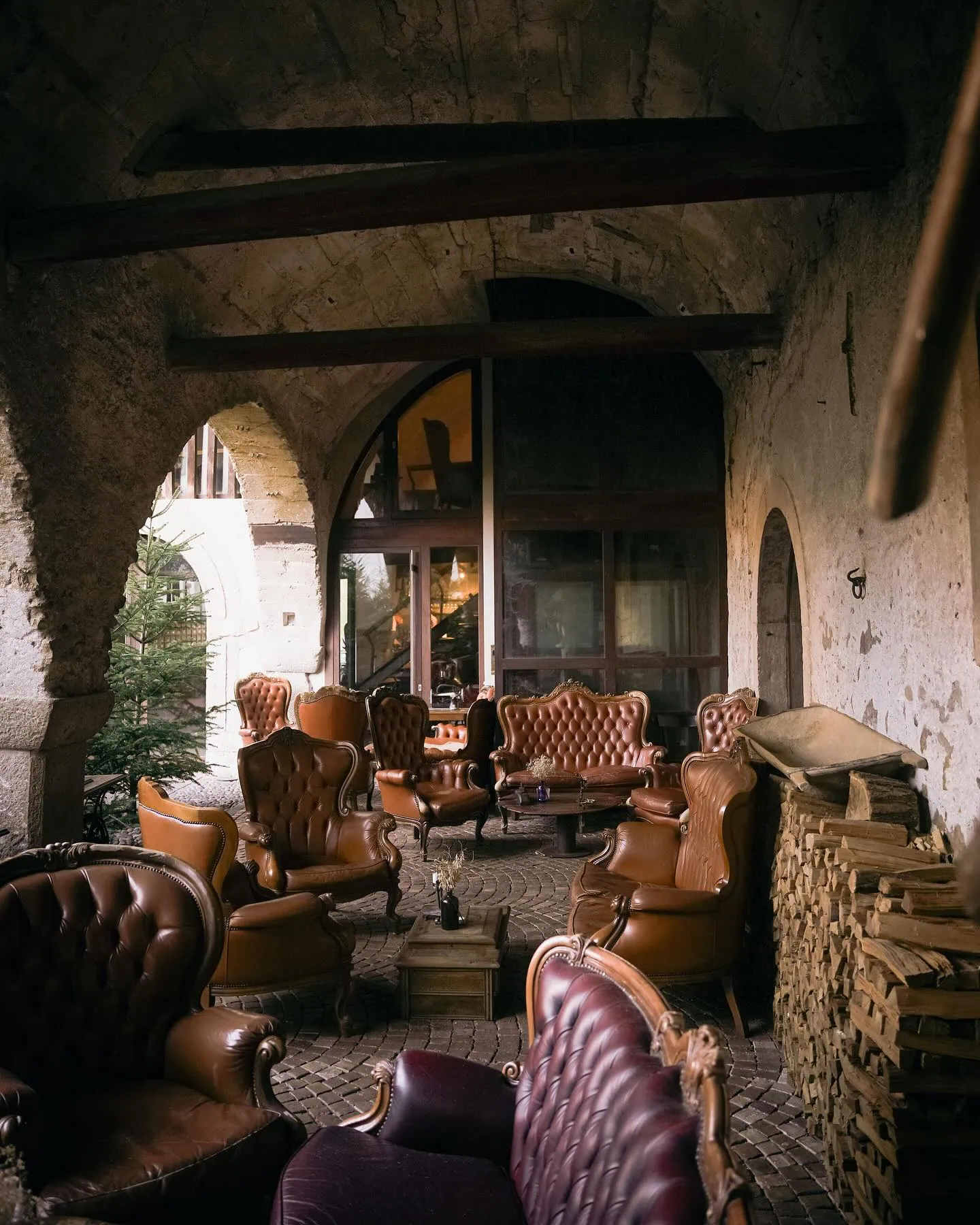 Fashioned by Mountains: Meet South Tyrol's Wildly Elegant Past at Amalia Pernter 1896 31 amalia pernter 1896 courtyard
