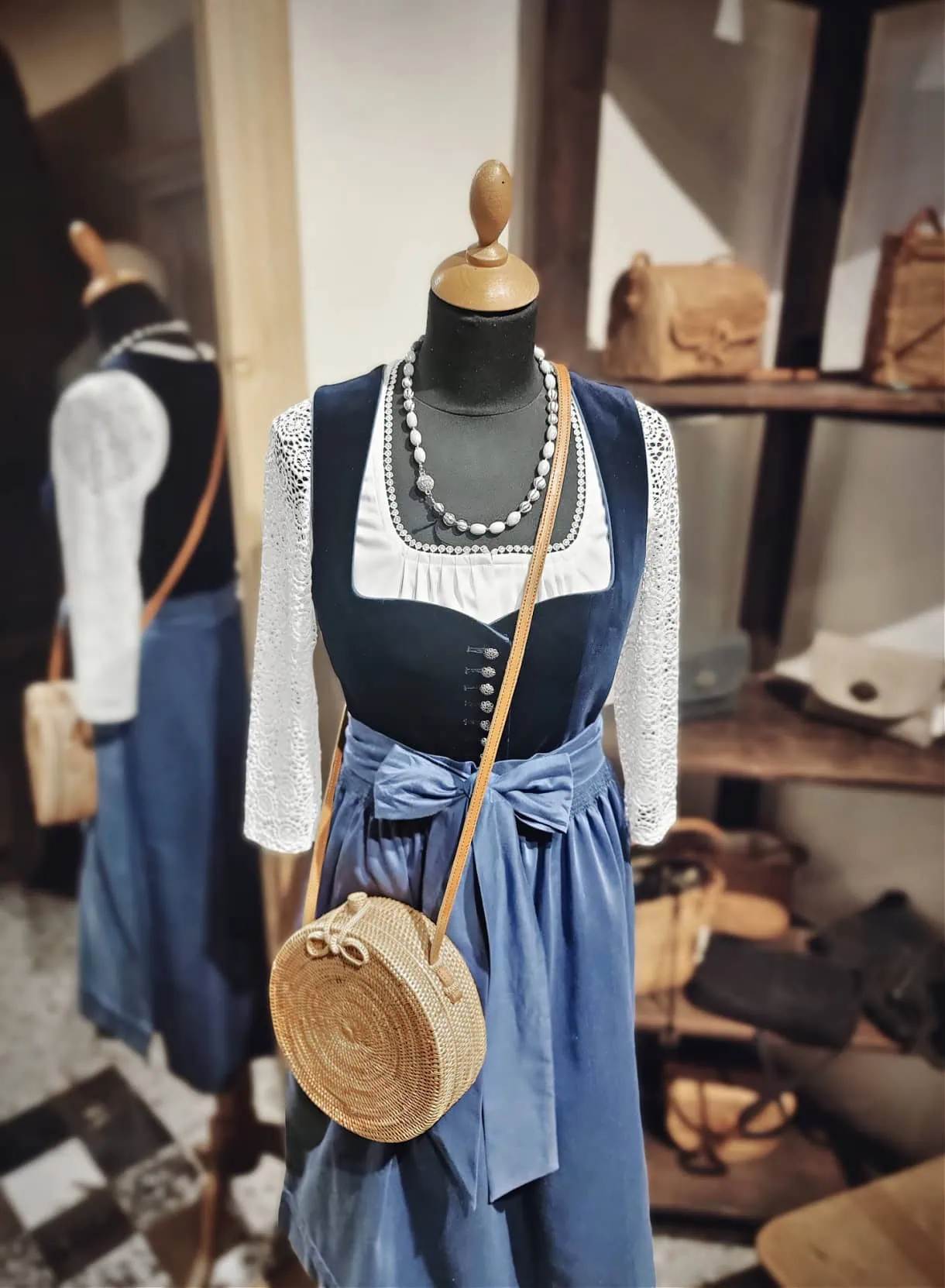 Fashioned by Mountains: Meet South Tyrol's Wildly Elegant Past at Amalia Pernter 1896 30 amalia pernter 1896 dirndl bag