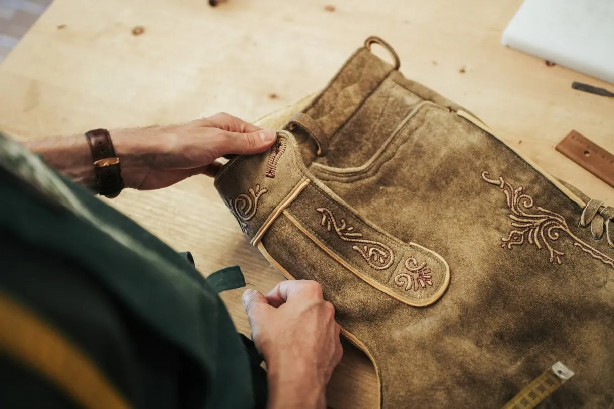 Fashioned by Mountains: Meet South Tyrol's Wildly Elegant Past at Amalia Pernter 1896 13 amalia pernter 1896 lederhosen