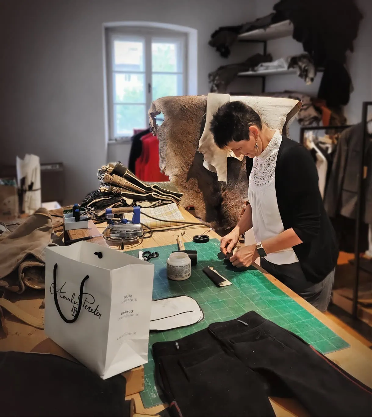 Fashioned by Mountains: Meet South Tyrol's Wildly Elegant Past at Amalia Pernter 1896 19 amalia pernter 1896 tailor