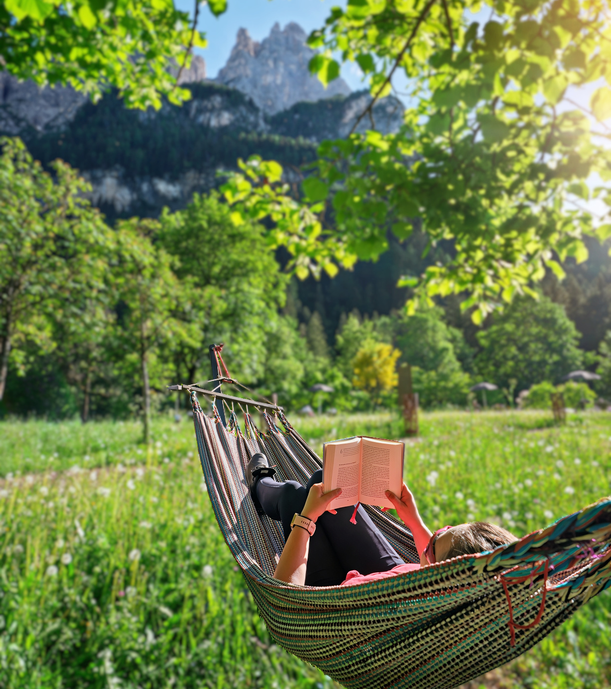 Discover Bad Ratzes: A Forested Escape Beneath South Tyrol's Most Legendary Peak 28 bad ratzes hammock kate