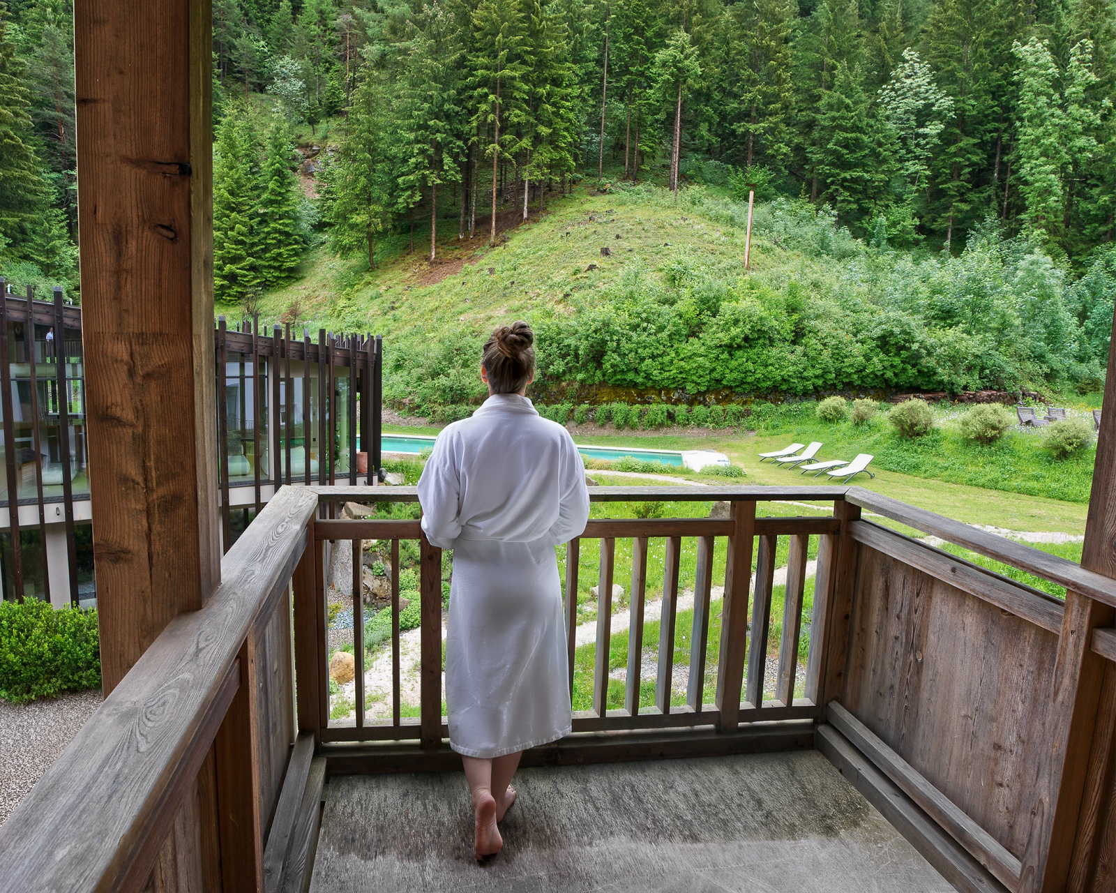 Discover Bad Ratzes: A Forested Escape Beneath South Tyrol's Most Legendary Peak 9 bad ratzes hotel room balcony