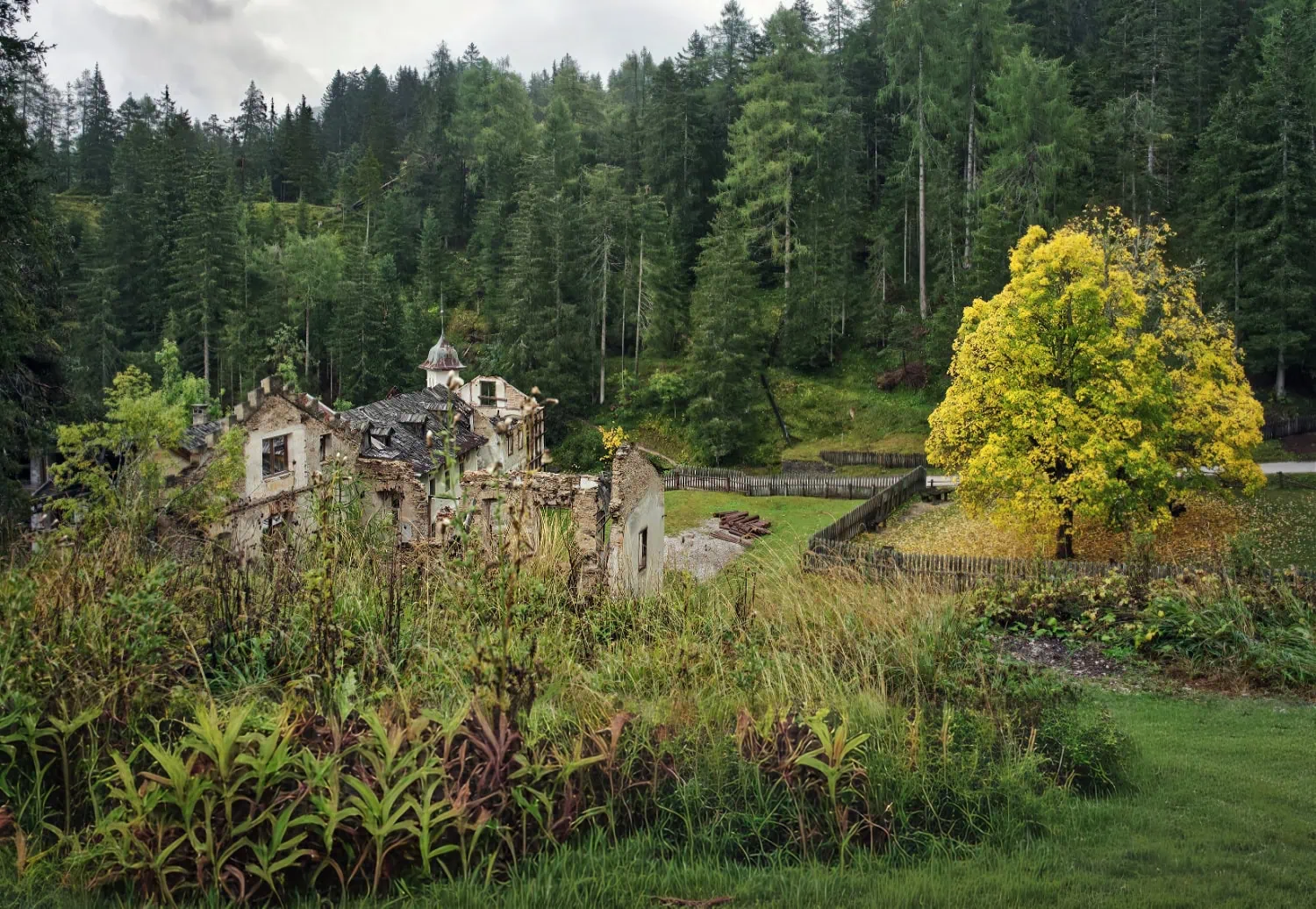 Discover Wildbad Innichen: Ghostly Ruins Deep in the Dolomites 2 bagni wildbad innichen san candido dolomites