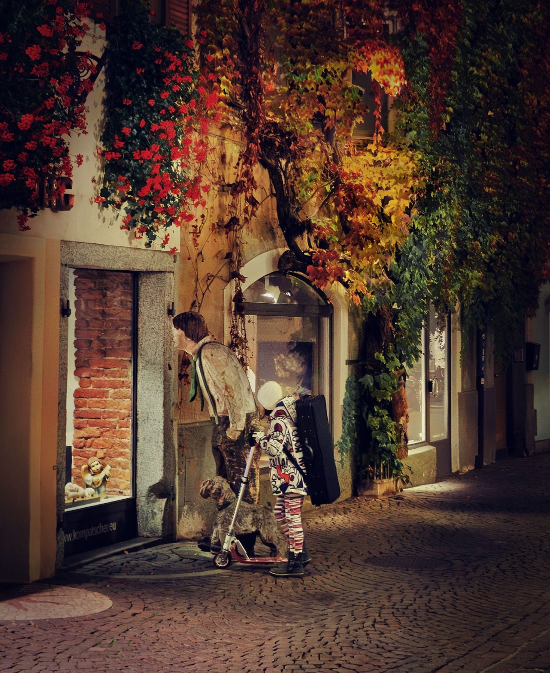 brixen christmas child shop window