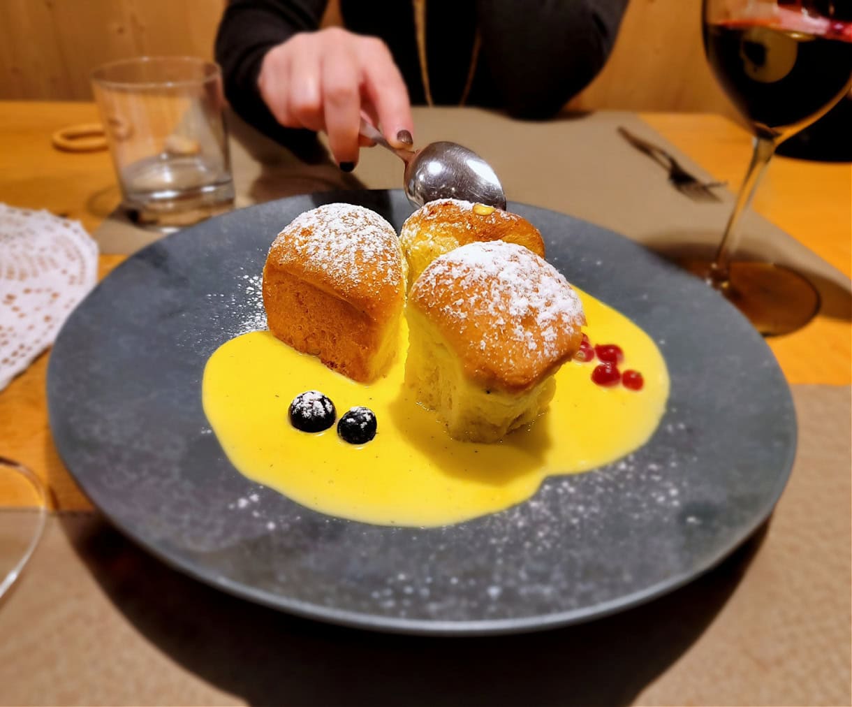 Sweet Summit: 8 Must-Try Desserts in South Tyrol & the Dolomites 12 A plate of Buchteln in South Tyrol.