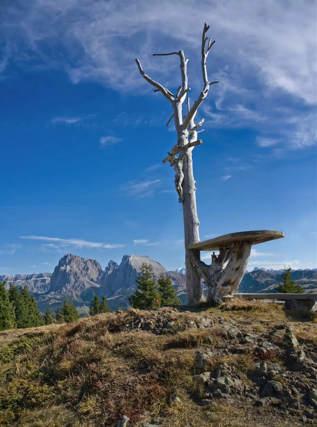 Wander Bullaccia: A Spellbinding Hike to the Hexenbänke in the Dolomites 3 bullaccia puflatsch viewpoint