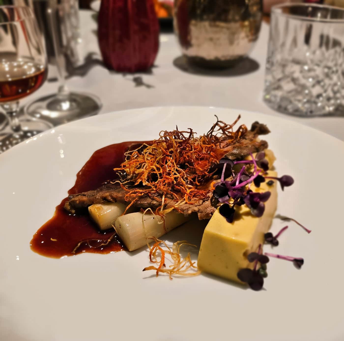 der boglerhof gourmet dinner white asparagus