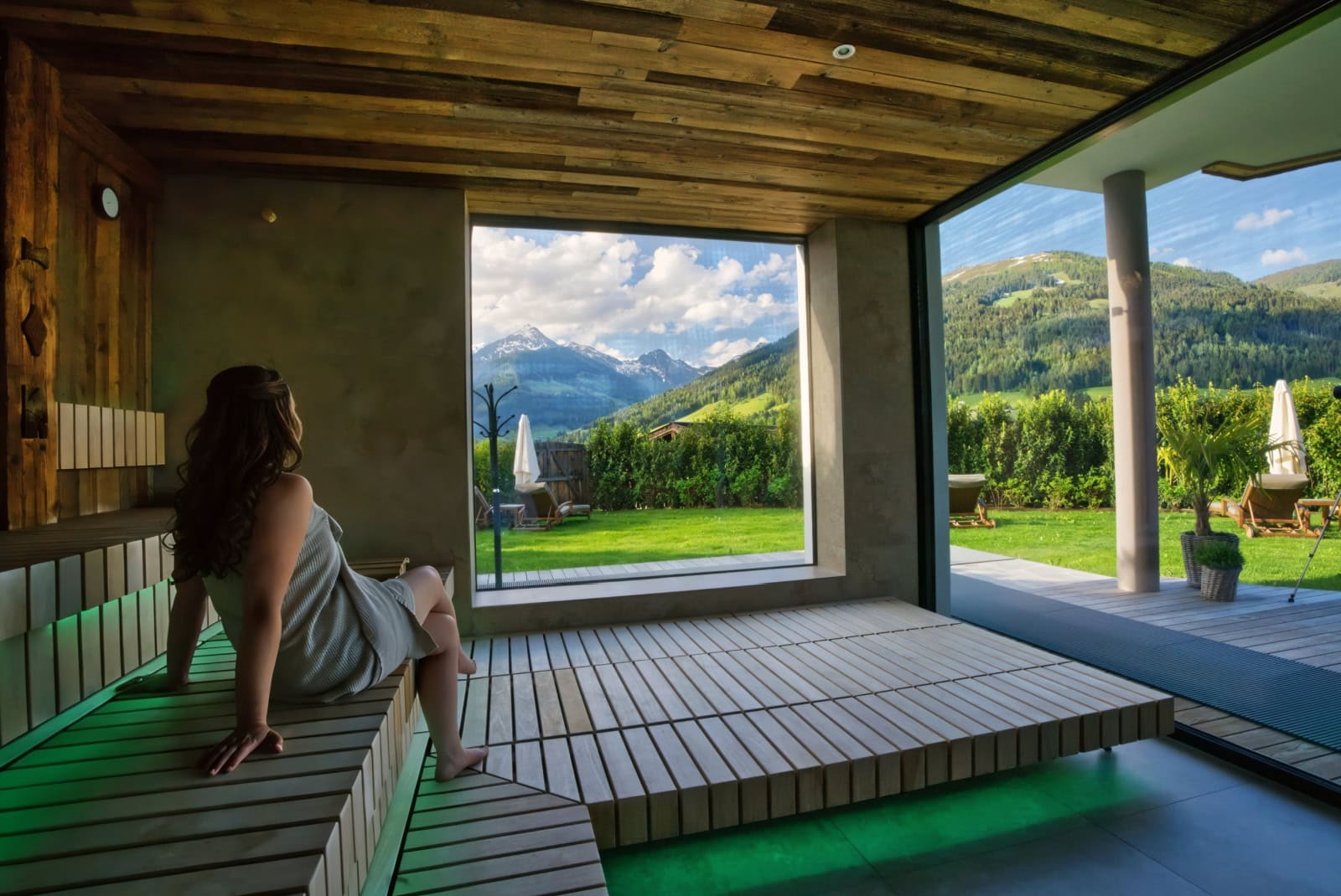 der boglerhof panoramic sauna kate