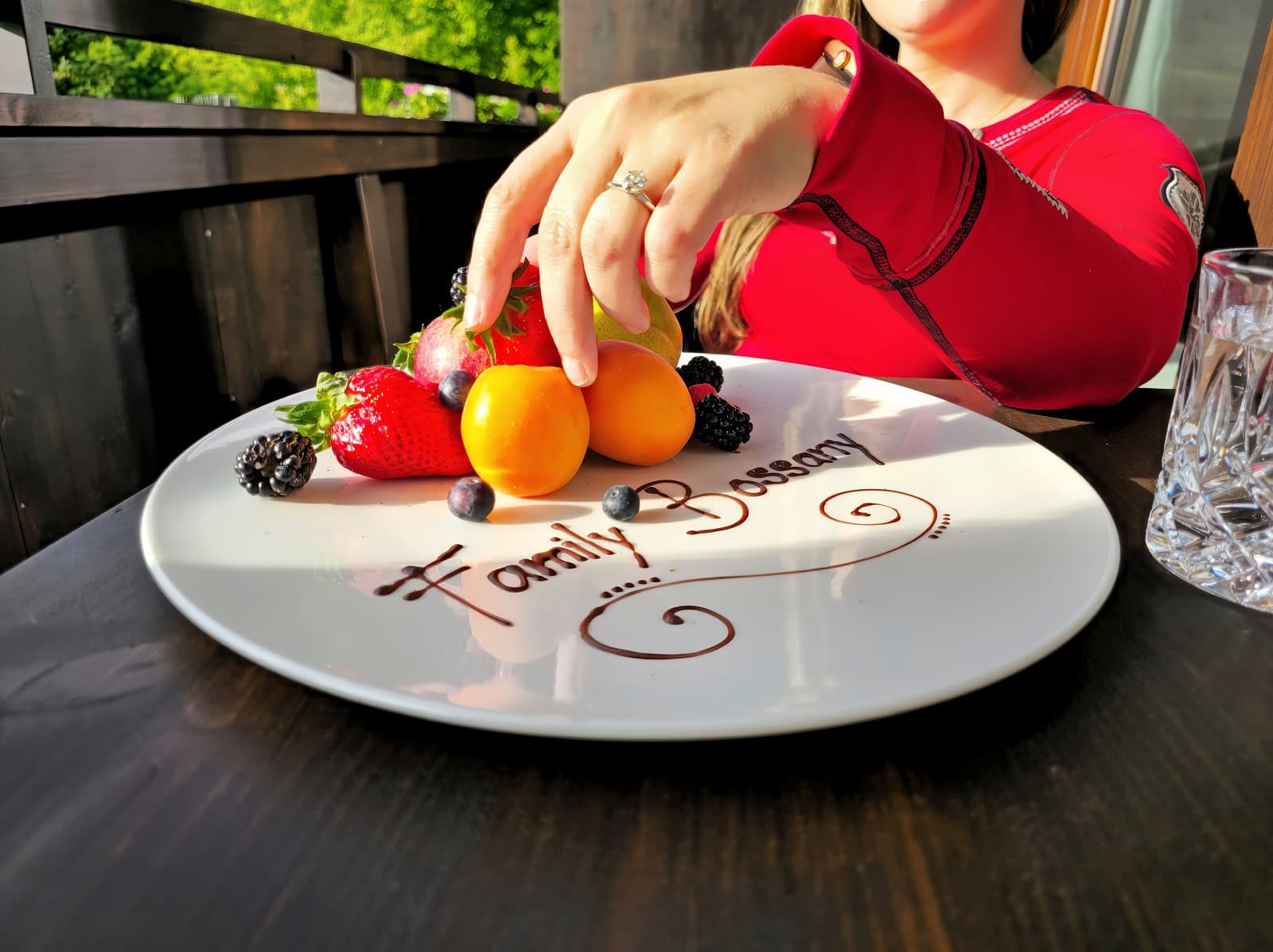der boglerhof welcome fruit platter