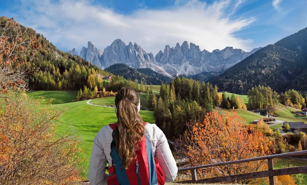 dolomites val di funes hike kate