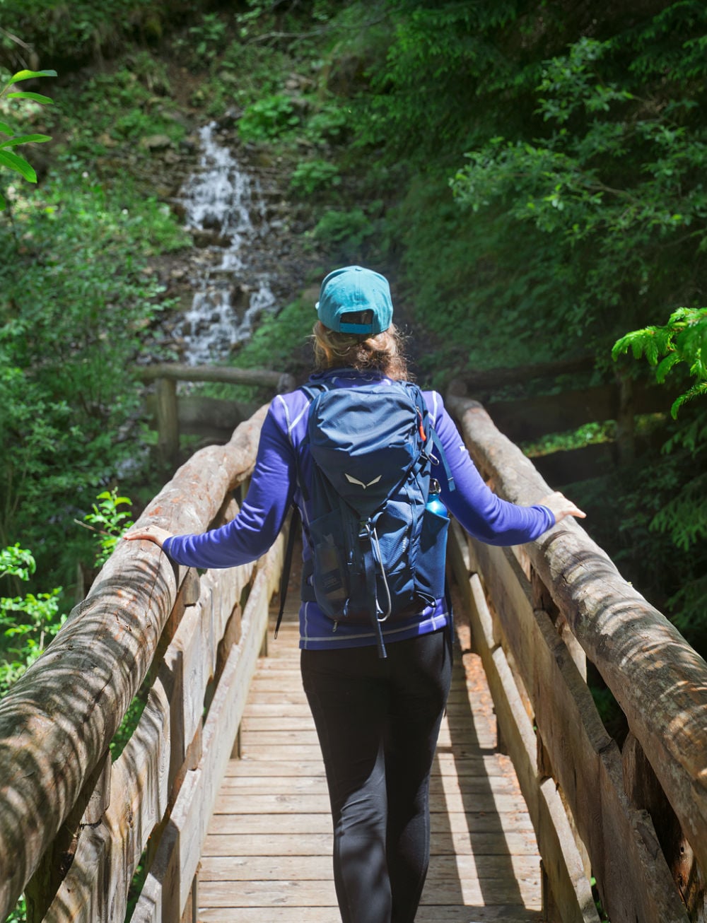 Hike the Geologensteig: 240 Million Years of Fire, Sea & Stone in the Dolomites 19 geologist trail dolomites bridge crossing