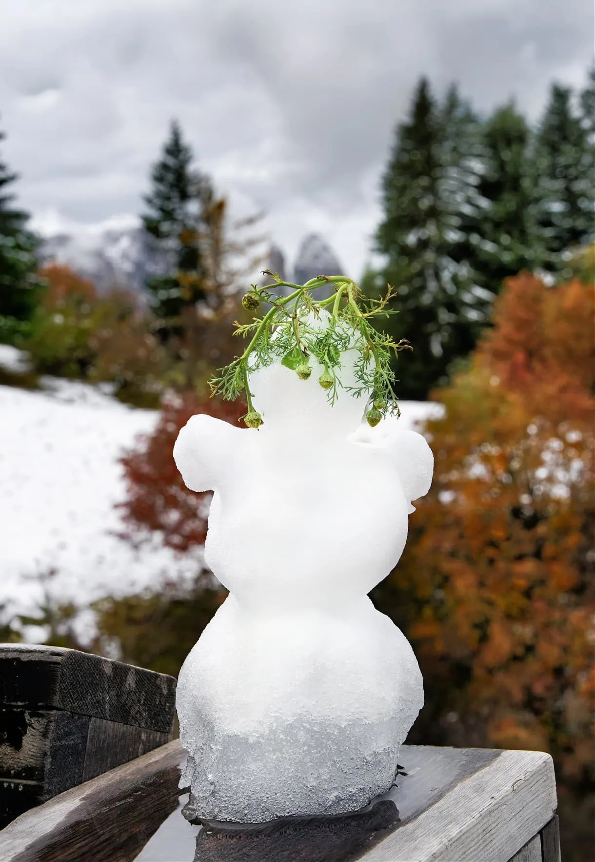 gostner schwaige snowman