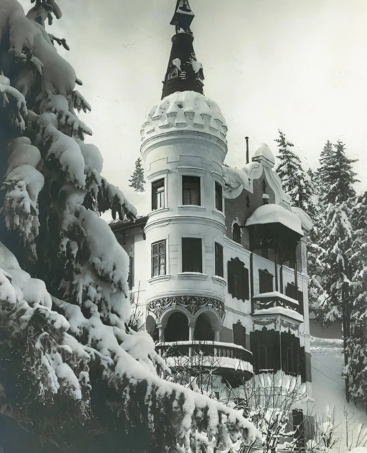 Discover Wildbad Innichen: Ghostly Ruins Deep in the Dolomites 5 grand hotel wildbad vintage