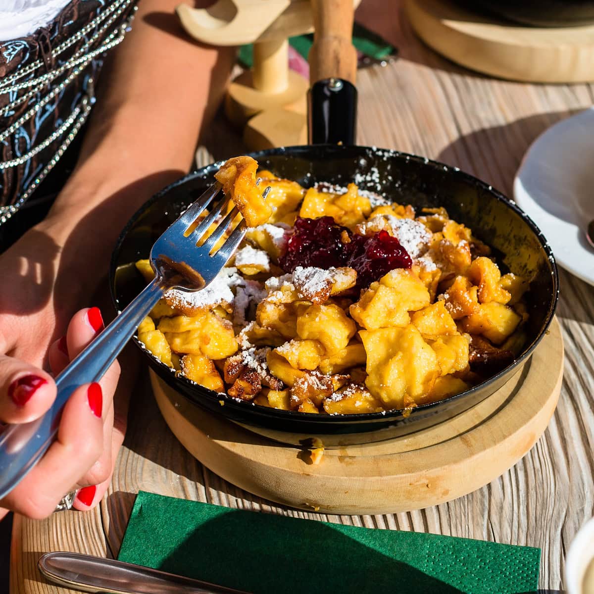 Private South Tyrol Cooking Class, Winery & Distillery Experience 5 kaiserschmarrn south tyrol cooking class