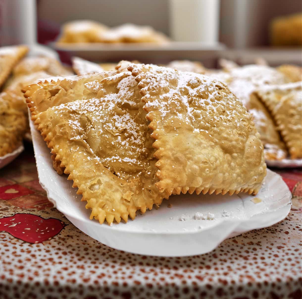 Sweet Summit: 8 Must-Try Desserts in South Tyrol & the Dolomites 18 A close up picture of Krapfen in South Tyrol.