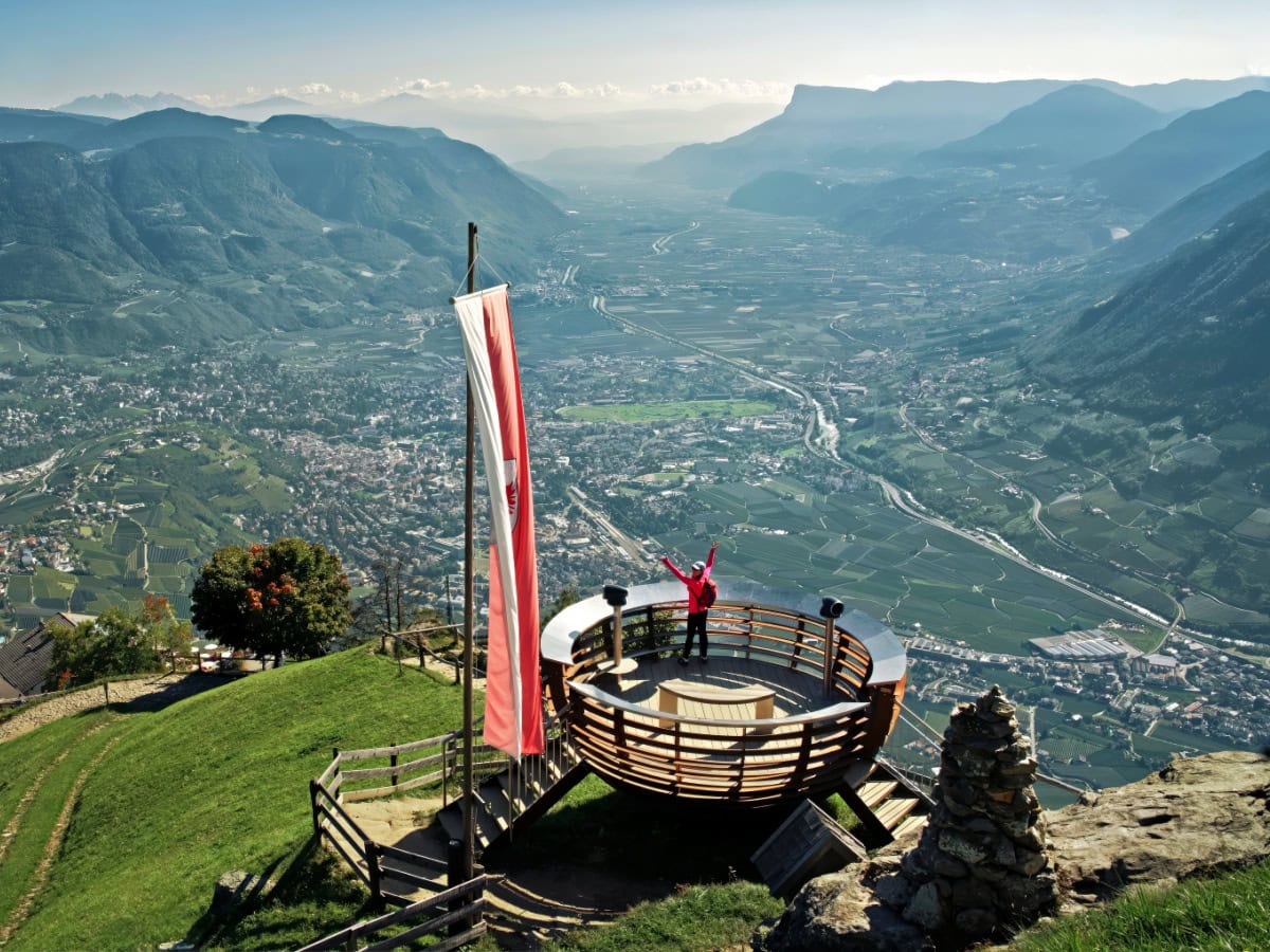 merano high trail viewing deck