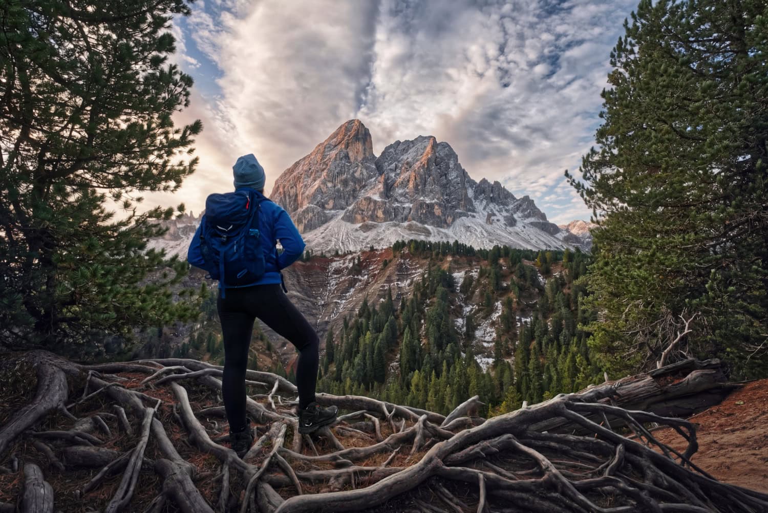 peitlerkofel sass de putia gorge vista