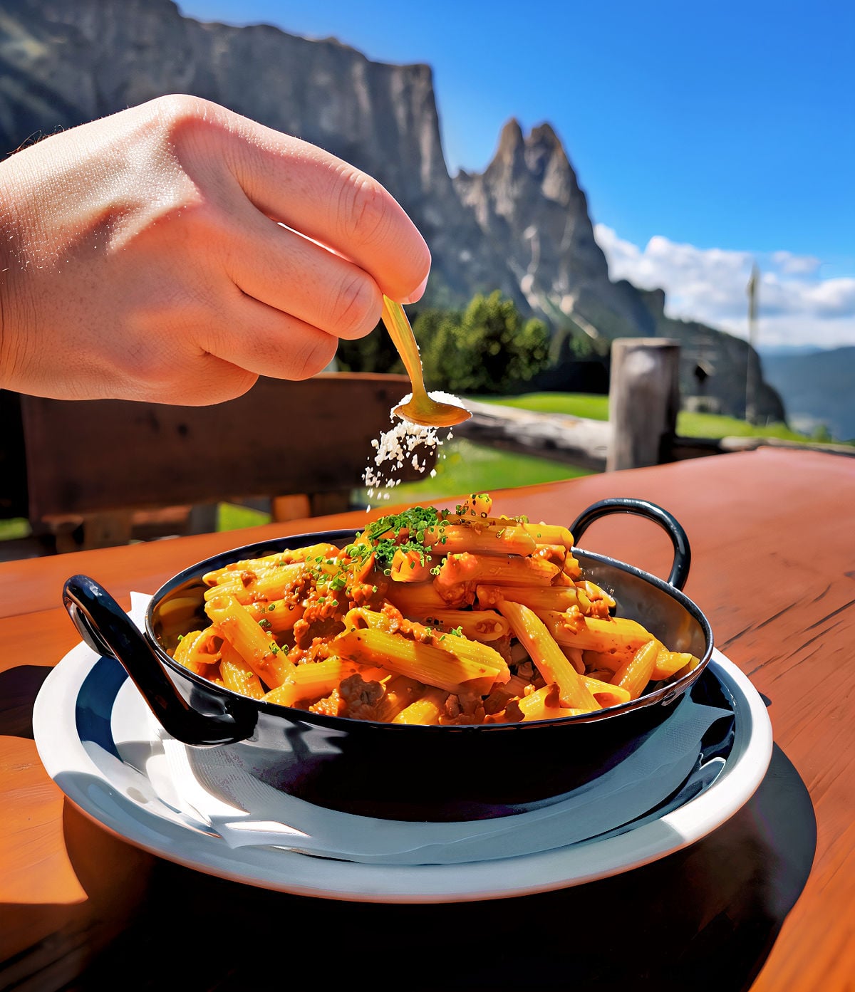 Hike the Geologensteig: 240 Million Years of Fire, Sea & Stone in the Dolomites 25 prossliner schwaige pasta