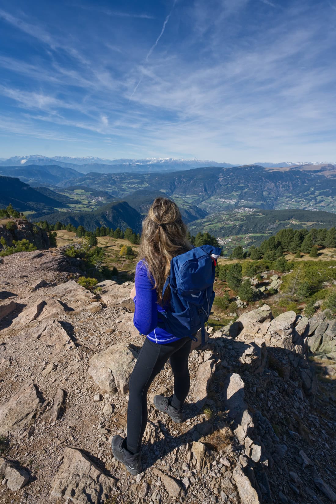 resciesa hike ortler view