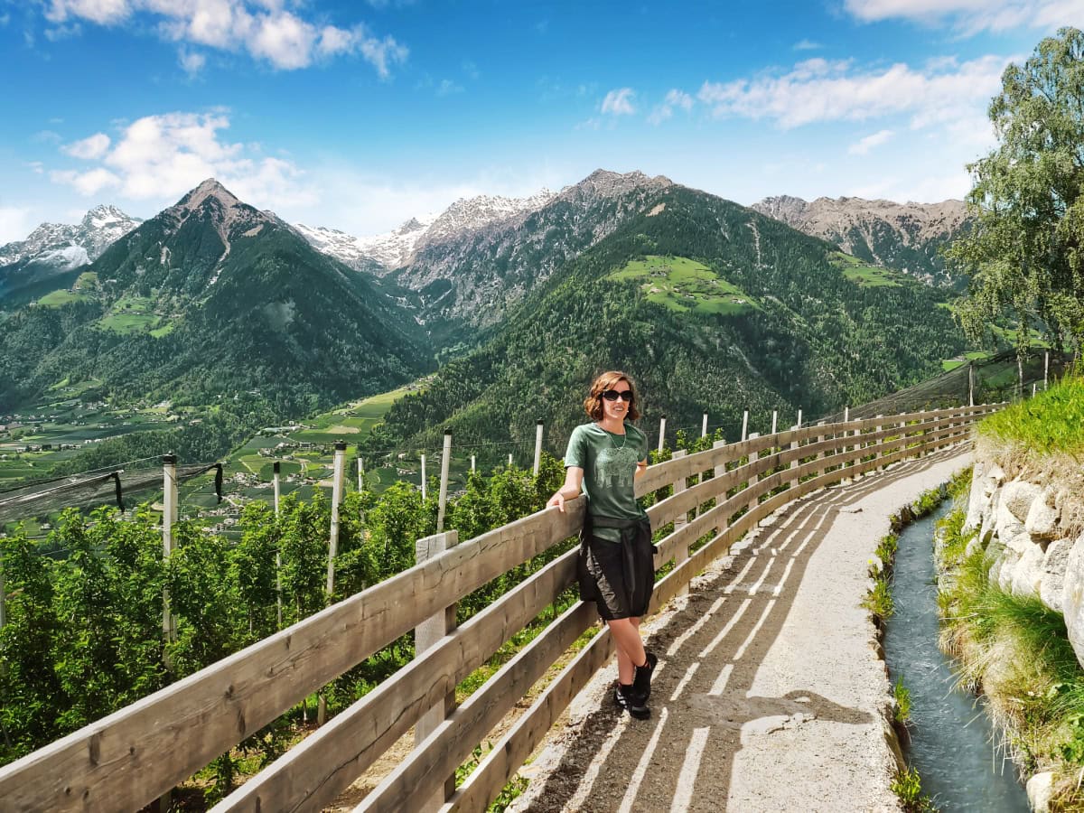 schenner trail merano region