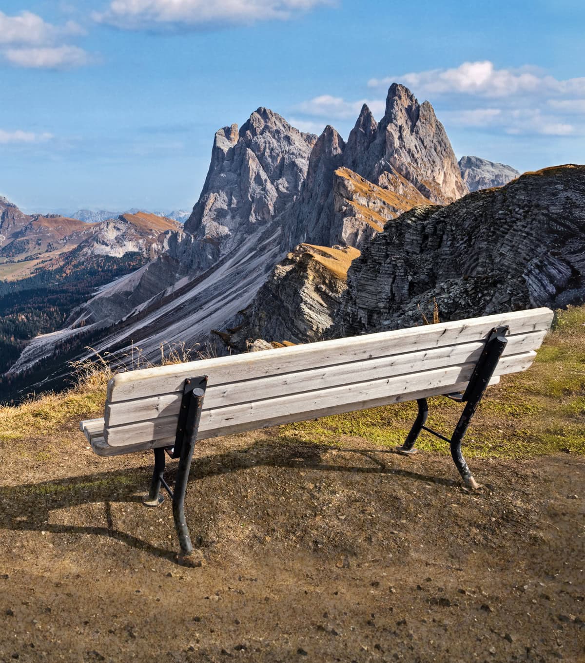 Hiking Seceda: Your 2026 Guide to the Dolomites' Most Iconic Peaks 12 seceda viewpoint seating bench