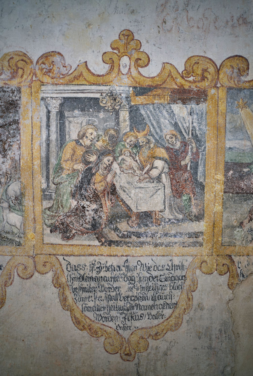 st slyvester chapel fresco vallunga