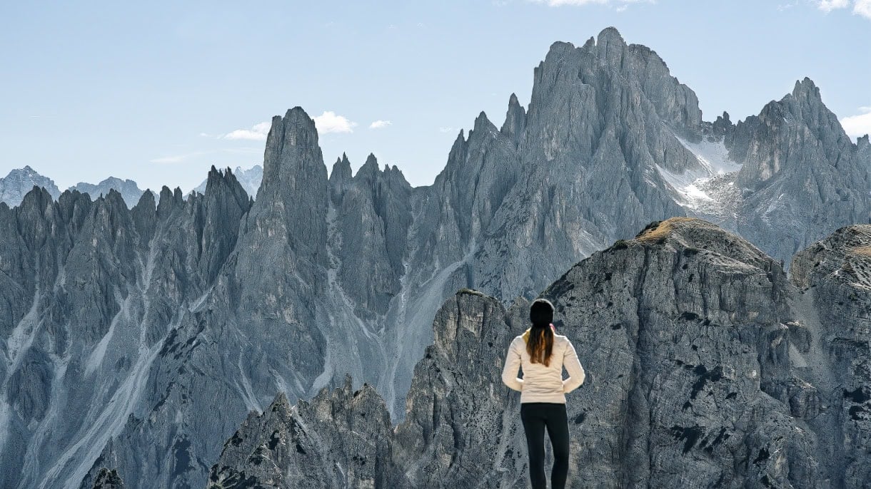 tre cime cadini dolomites