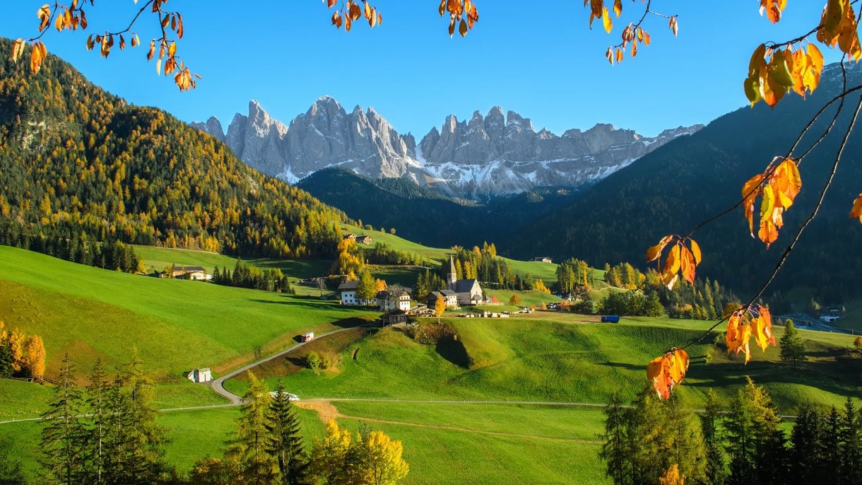 Start Here: South Tyrol + the Dolomites 2 val di funes villnosstal dolomites