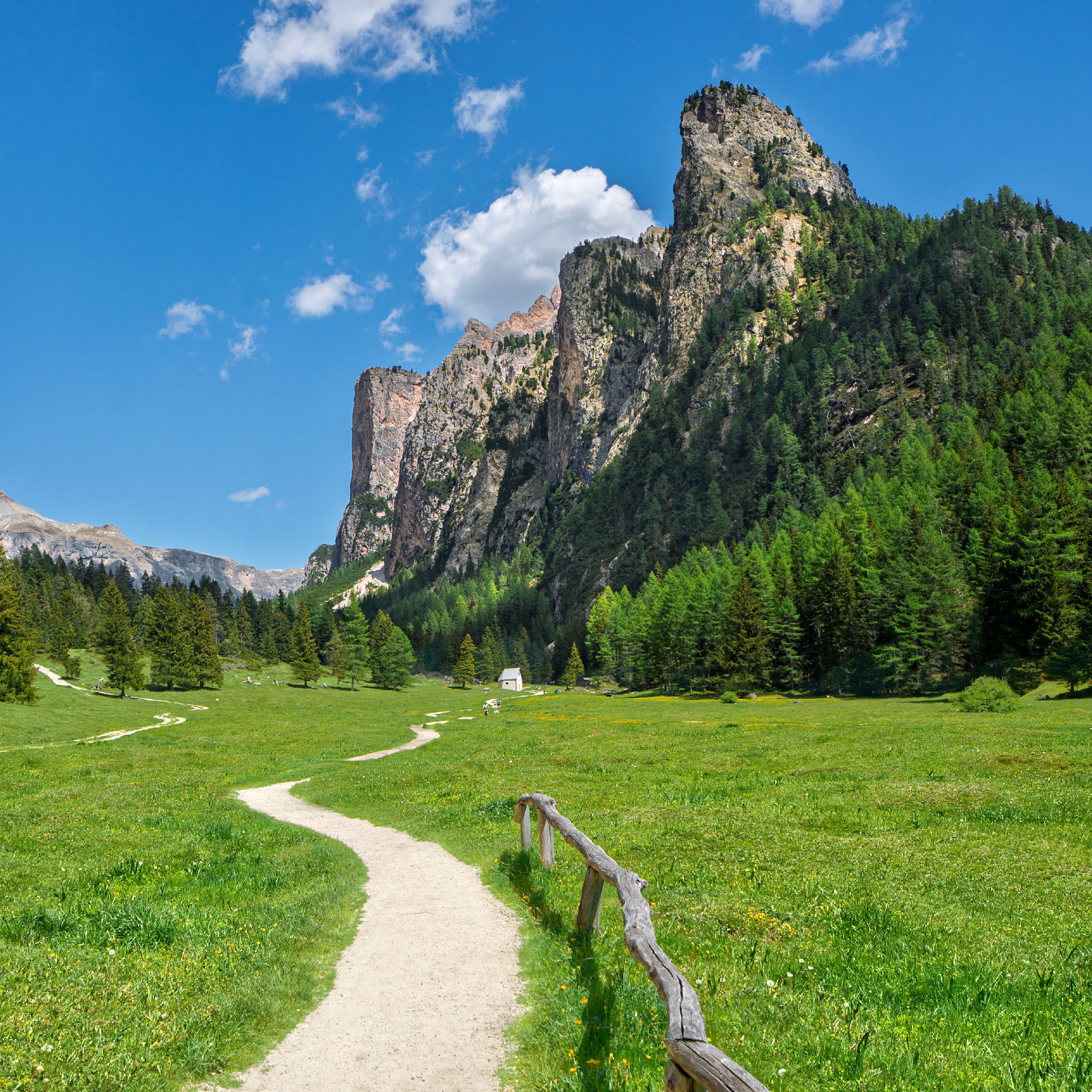 vallunga langental valley val gardena dolomites