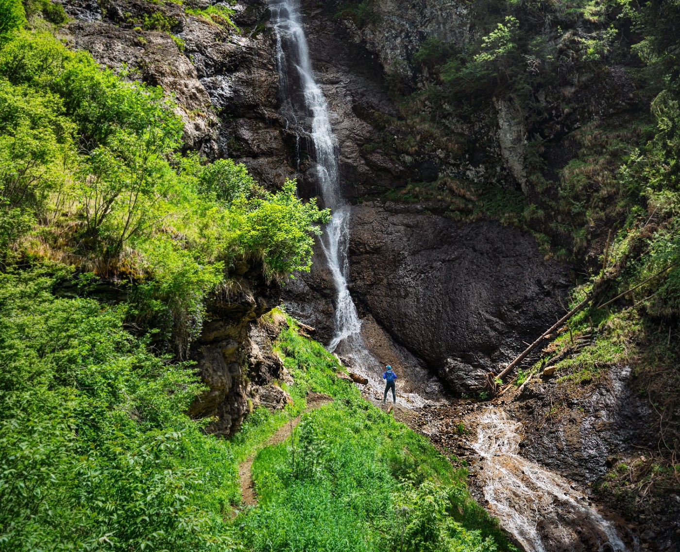 Hike the Geologensteig: 240 Million Years of Fire, Sea & Stone in the Dolomites 16 waterfall dolomites