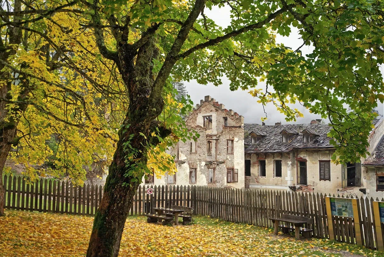 Discover Wildbad Innichen: Ghostly Ruins Deep in the Dolomites 7 wildbad innichen autumn