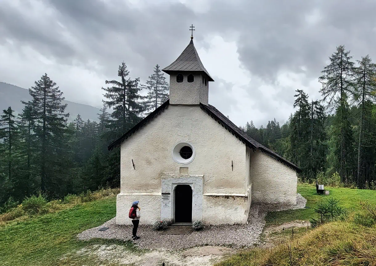 Discover Wildbad Innichen: Ghostly Ruins Deep in the Dolomites 8 wildbad innichen chapel