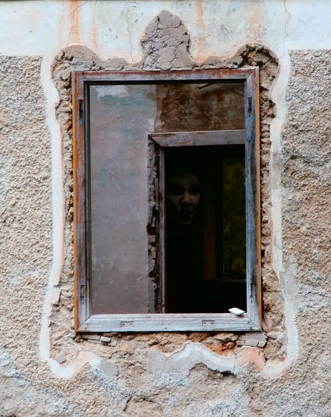 Discover Wildbad Innichen: Ghostly Ruins Deep in the Dolomites 15 A window at the Grand Hotel Wildbad ruins at Wildbad Innichen (Bagni di San Candido).