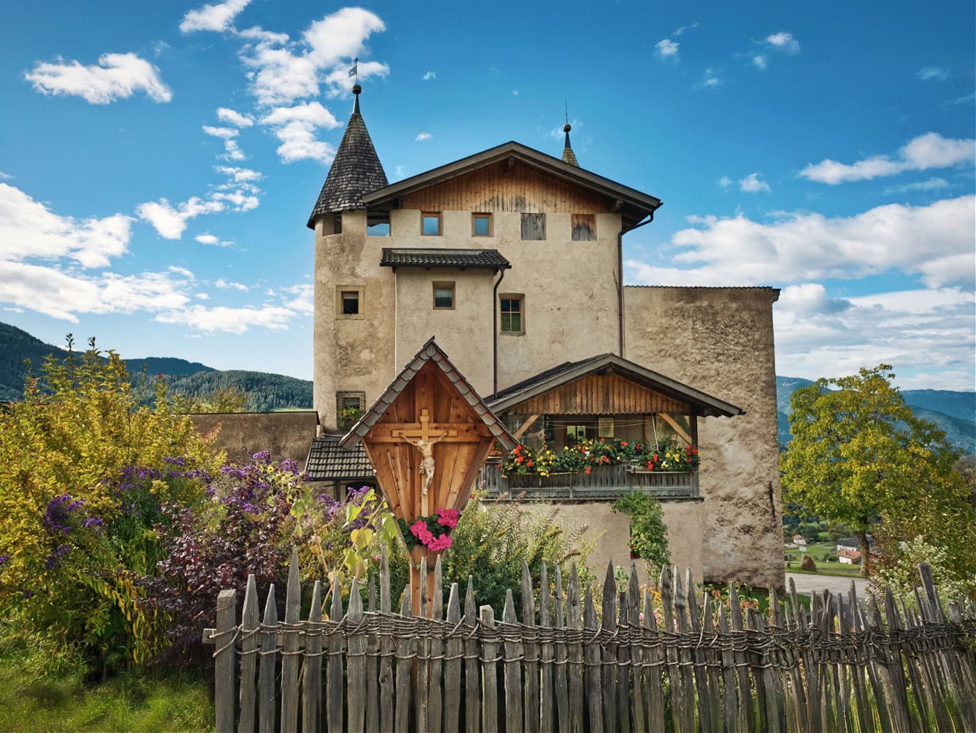 zimmerlehen manor wayside shrine 1